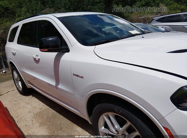 1C4SDJCT0SC515297 2025 DODGE DURANGO White Vista interior trasera