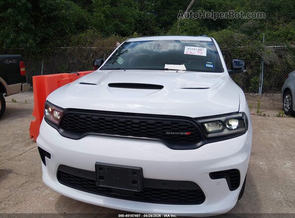 1C4SDJCT0SC515297 2025 DODGE DURANGO White Vista del cuadro de instrumentos