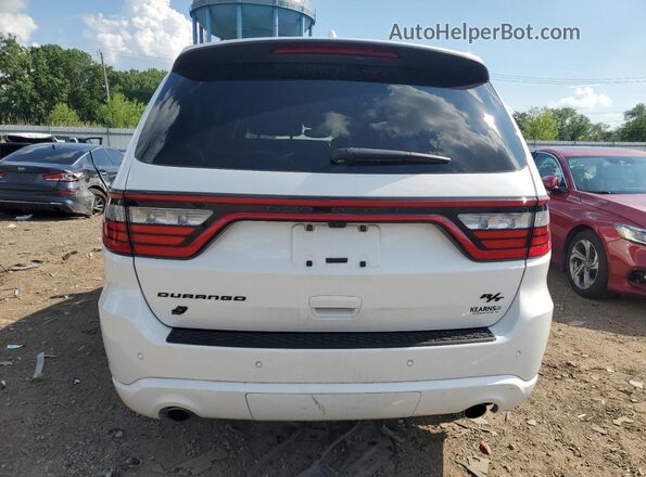1C4SDJCT1MC556959 2021 DODGE DURANGO Белый Вид сзади