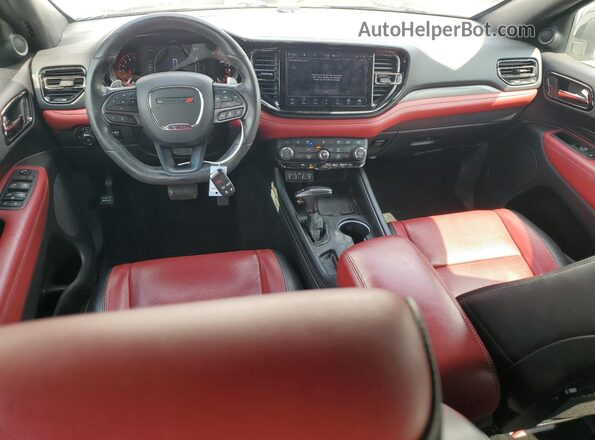 1C4SDJCT1MC556959 2021 DODGE DURANGO Белый Вид панели приборов