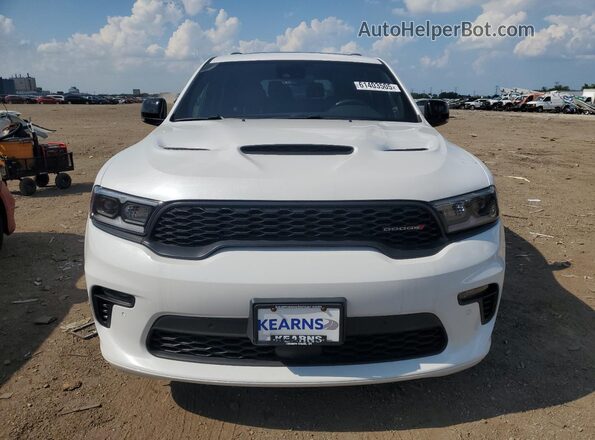 1C4SDJCT1MC556959 2021 DODGE DURANGO Белый Вид спереди