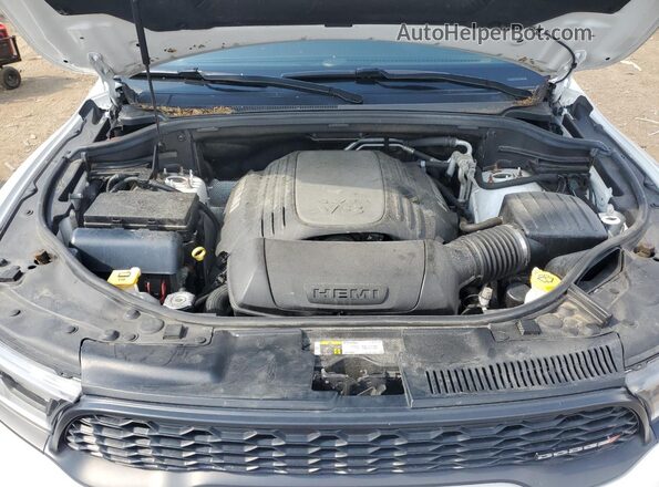 1C4SDJCT1MC556959 2021 DODGE DURANGO Белый Вид задней части салона