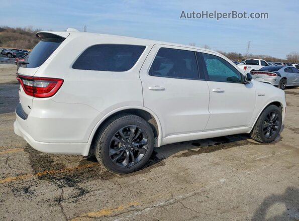 1C4SDJCT1MC765716 2021 DODGE DURANGO Белый Задняя правая четверть