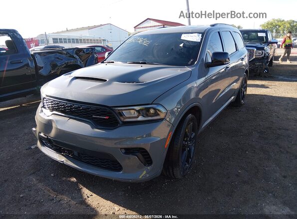 1C4SDJCT1SC524168 2025 DODGE DURANGO Серый Передняя левая четверть
