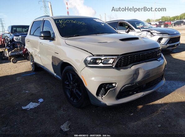 1C4SDJCT1SC524168 2025 DODGE DURANGO Серый Передняя правая четверть