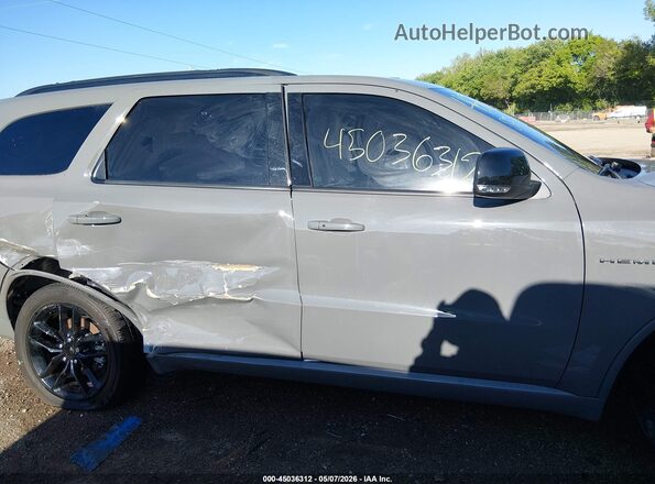 1C4SDJCT1SC524168 2025 DODGE DURANGO Серый Вид задней части салона