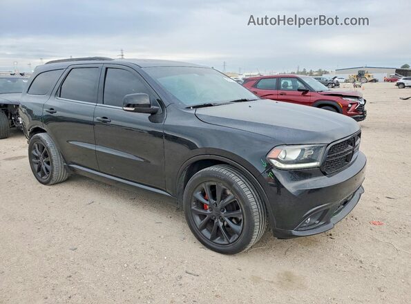 1C4SDJCT2HC642433 2017 DODGE DURANGO Black Przód prawy