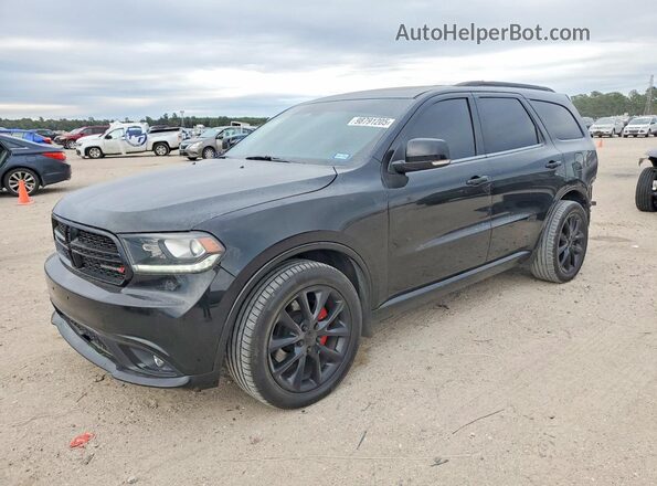 1C4SDJCT2HC642433 2017 DODGE DURANGO Black Przód lewy