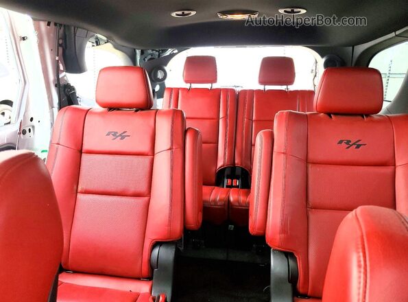 1C4SDJCT2HC958110 2017 DODGE DURANGO Белый Вид задних сидений