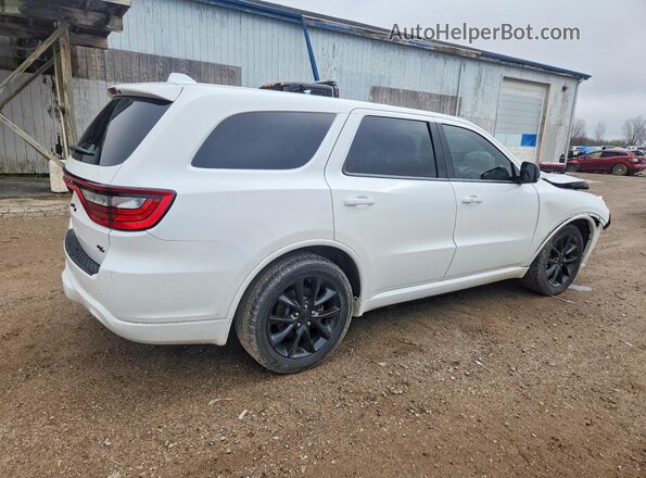 1C4SDJCT2JC372433 2018 DODGE DURANGO Белый Задняя правая четверть