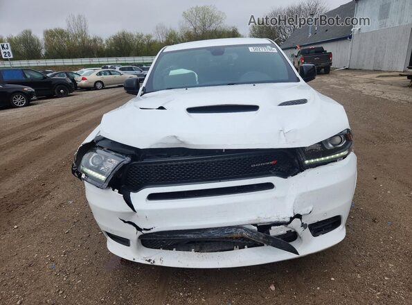 1C4SDJCT2JC372433 2018 DODGE DURANGO Белый Вид спереди