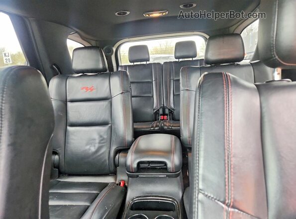 1C4SDJCT2JC372433 2018 DODGE DURANGO Белый Вид задних сидений