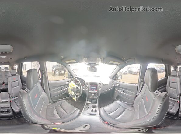 1C4SDJCT2JC372433 2018 DODGE DURANGO Белый Панорамный вид салона 360°
