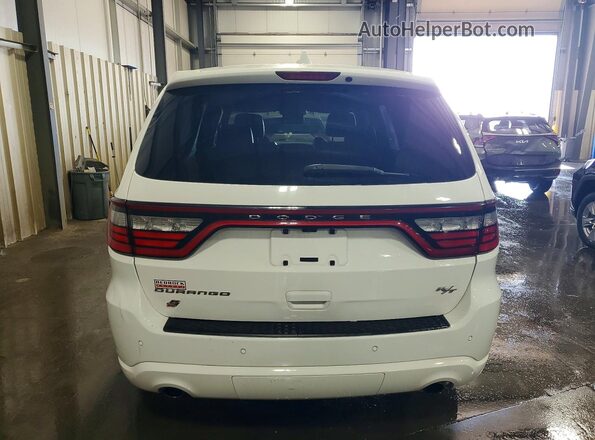 1C4SDJCT2KC586579 2019 DODGE DURANGO White უკანა ხედი