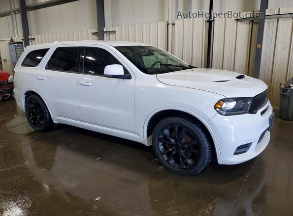 1C4SDJCT2KC586579 2019 DODGE DURANGO White წინა მარჯვენა