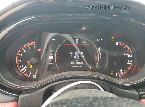 1C4SDJCT2NC188583 2022 DODGE DURANGO Black Вид щитка приладів