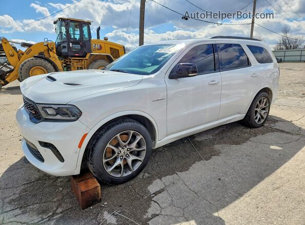 1C4SDJCT2TC164538 2026 DODGE DURANGO Белый Передняя левая четверть