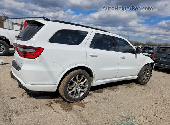 1C4SDJCT2TC164538 2026 DODGE DURANGO Белый Задняя правая четверть