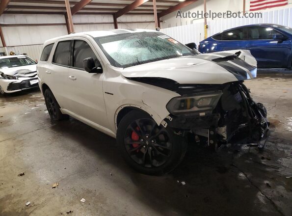 1C4SDJCT3MC865106 2021 DODGE DURANGO Белый Передняя правая четверть