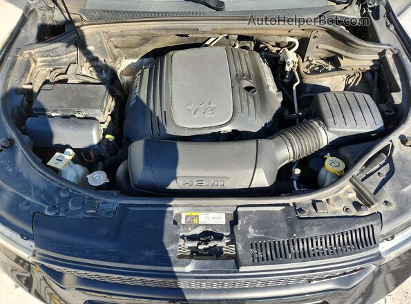 1C4SDJCT4JC101664 2018 DODGE DURANGO Black Շարժիչի բաժամունքի տեսք