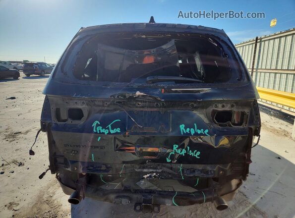1C4SDJCT4JC101664 2018 DODGE DURANGO Black Հետևի տեսք