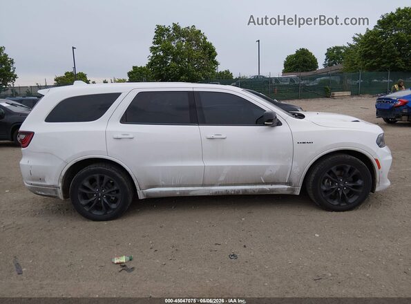 1C4SDJCT4NC134685 2022 DODGE DURANGO Белый Вид щитка приборов