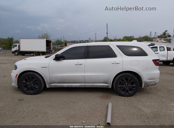 1C4SDJCT4NC134685 2022 DODGE DURANGO Белый Вид задней части салона