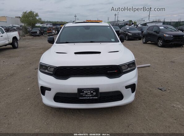 1C4SDJCT4NC134685 2022 DODGE DURANGO Белый Вид панели приборов