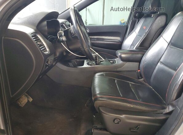 1C4SDJCT5HC766387 2017 DODGE DURANGO Серебряный Вид салона спереди