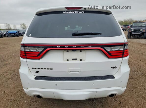 1C4SDJCT5KC617355 2019 DODGE DURANGO White უკანა ხედი