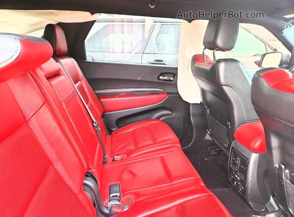 1C4SDJCT5MC850185 2021 DODGE DURANGO Белый Вид задней части салона