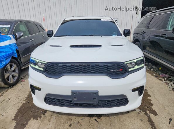 1C4SDJCT5MC850185 2021 DODGE DURANGO Белый Вид спереди
