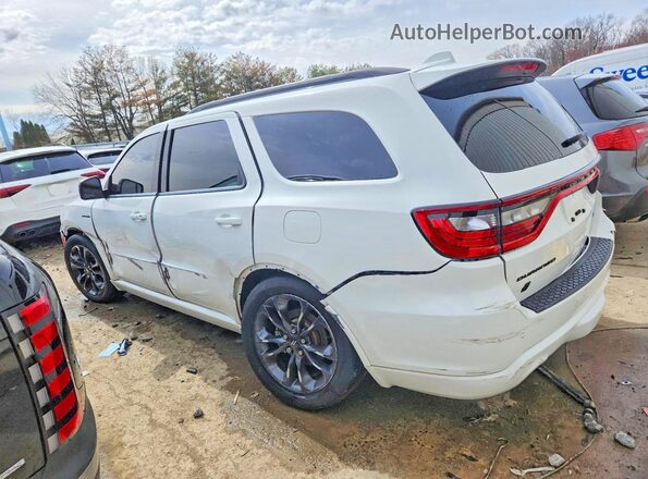 1C4SDJCT5MC850185 2021 DODGE DURANGO Белый Задняя левая четверть