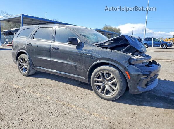 1C4SDJCT7MC627324 2021 DODGE DURANGO Черный Передняя правая четверть