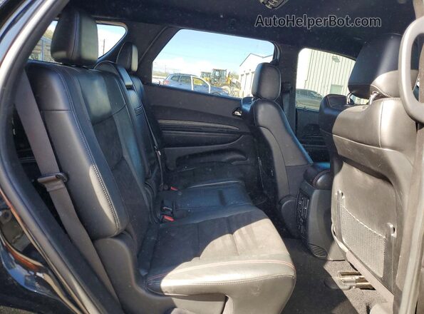 1C4SDJCT7MC627324 2021 DODGE DURANGO Черный Вид задней части салона