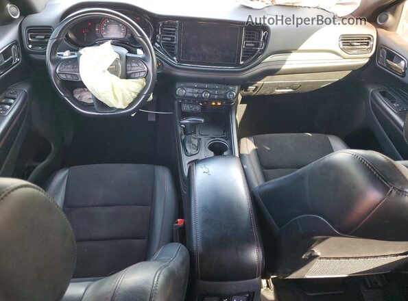 1C4SDJCT7MC627324 2021 DODGE DURANGO Черный Вид панели приборов