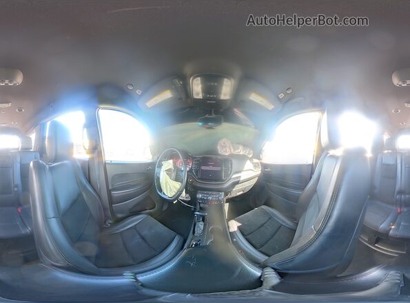 1C4SDJCT7MC627324 2021 DODGE DURANGO Черный Панорамный вид салона 360°