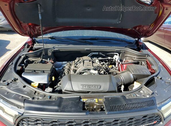 1C4SDJCT7TC172554 2026 DODGE DURANGO Бордовый Вид задней части салона