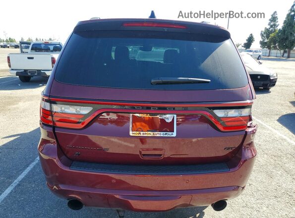 1C4SDJCT7TC172554 2026 DODGE DURANGO Бордовый Вид сзади