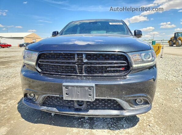 1C4SDJCT8GC460220 2016 DODGE DURANGO Black Widok z przodu