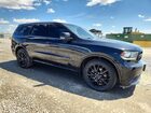 2016 Dodge Durango R Black vin: 1C4SDJCT8GC460220