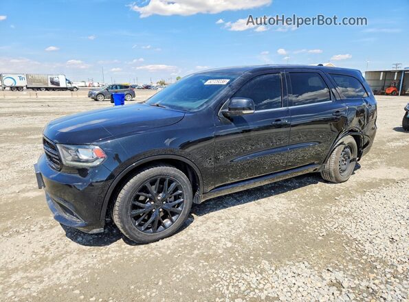 1C4SDJCT8GC460220 2016 DODGE DURANGO Black Przód lewy