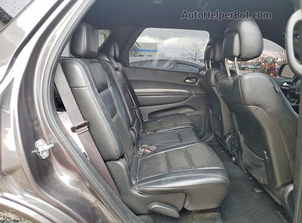 1C4SDJCT9KC734114 2019 DODGE DURANGO Угольный Вид задней части салона