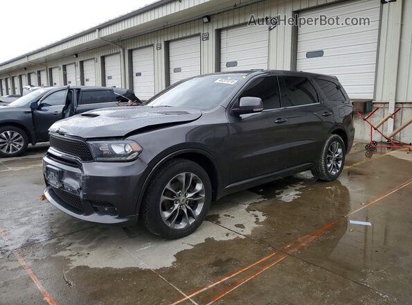 1C4SDJCT9KC734114 2019 DODGE DURANGO Угольный Передняя левая четверть