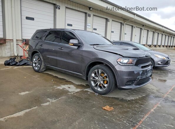 1C4SDJCT9KC734114 2019 DODGE DURANGO Угольный Передняя правая четверть