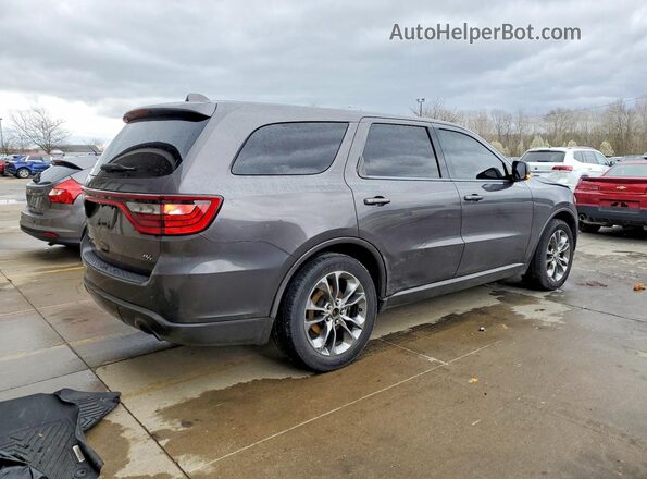 1C4SDJCT9KC734114 2019 DODGE DURANGO Угольный Задняя правая четверть