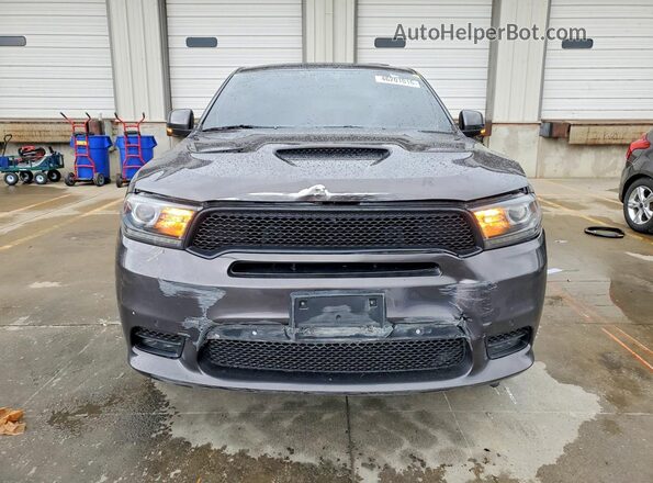 1C4SDJCT9KC734114 2019 DODGE DURANGO Угольный Вид спереди