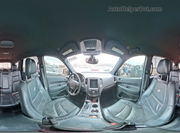 1C4SDJCT9KC734114 2019 DODGE DURANGO Угольный Панорамный вид салона 360°