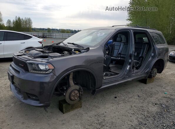 1C4SDJCT9LC287480 2020 DODGE DURANGO Gray Առջևի ձախ երեք քառորդ տեսարան