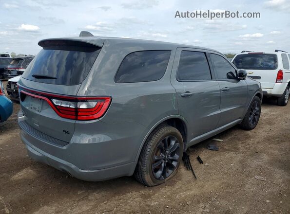 1C4SDJCT9MC522865 2021 DODGE DURANGO Серый Задняя правая четверть